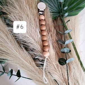 TAYLOR MAE® Non-Toxic BPA Free Pacifier Clips Tethers Holder Baby Teethers